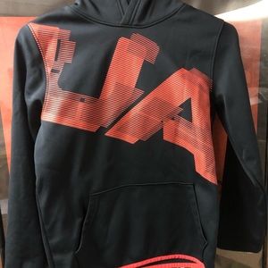 Boys youth under armor pull over hoodie
